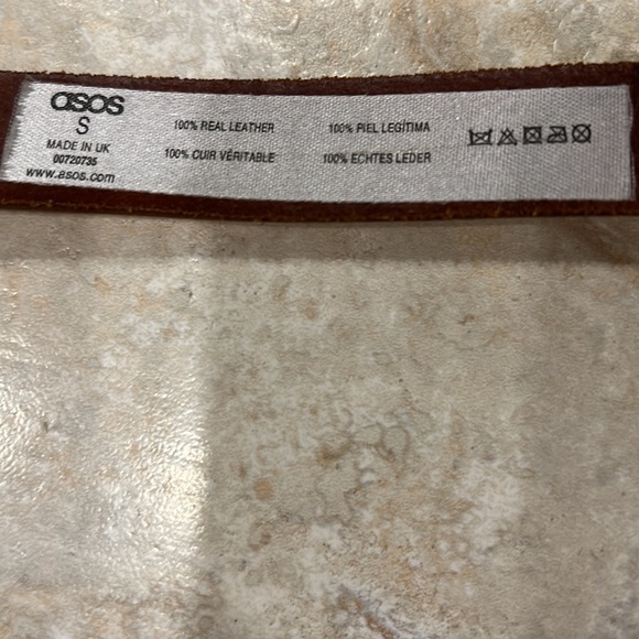 ASOS leather belt, Small - Picture 5 of 7